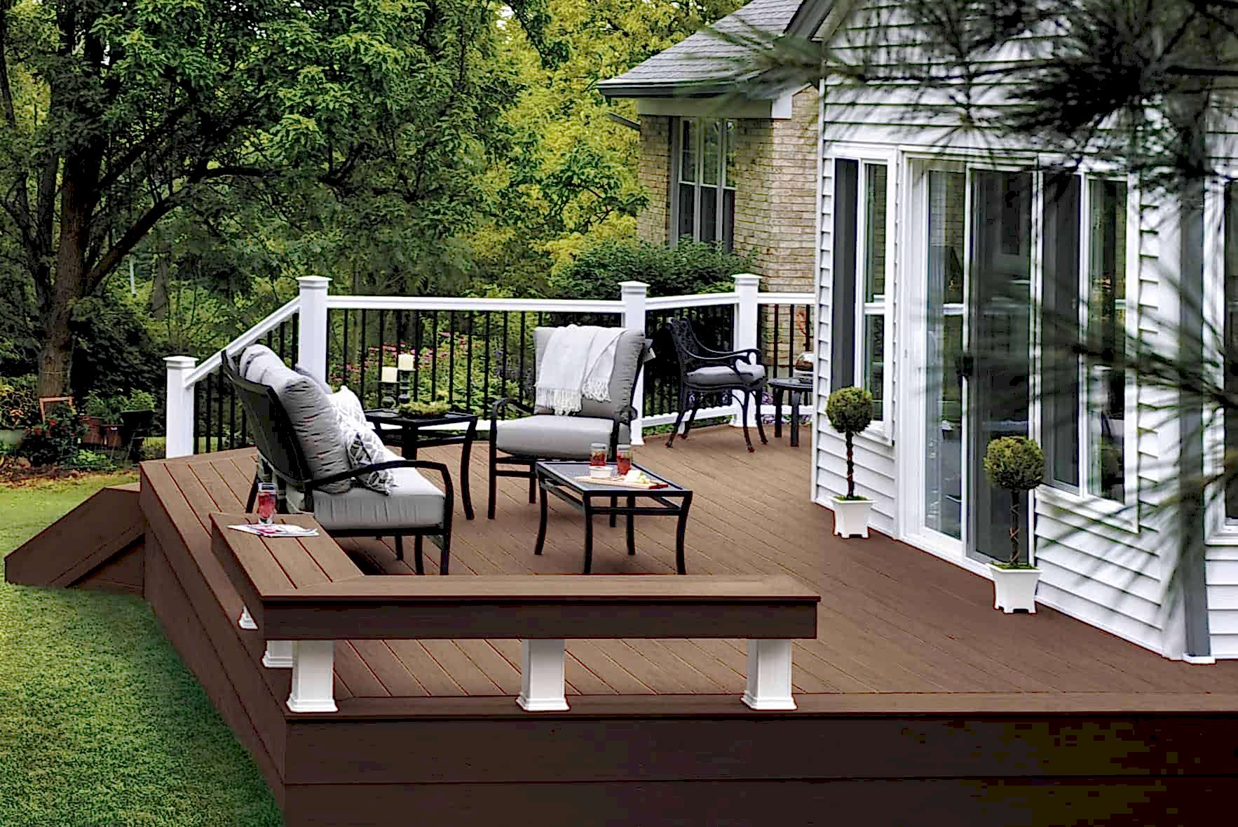 back porch deck