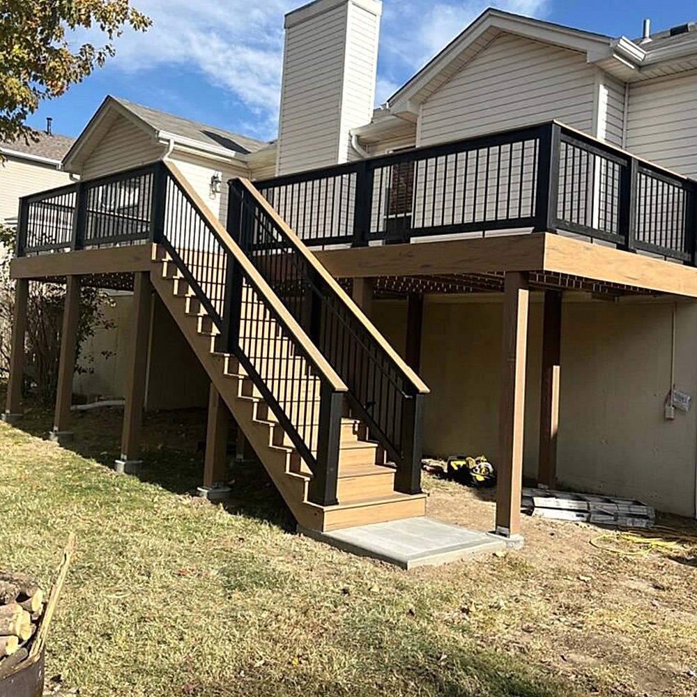 Entertainment composite deck